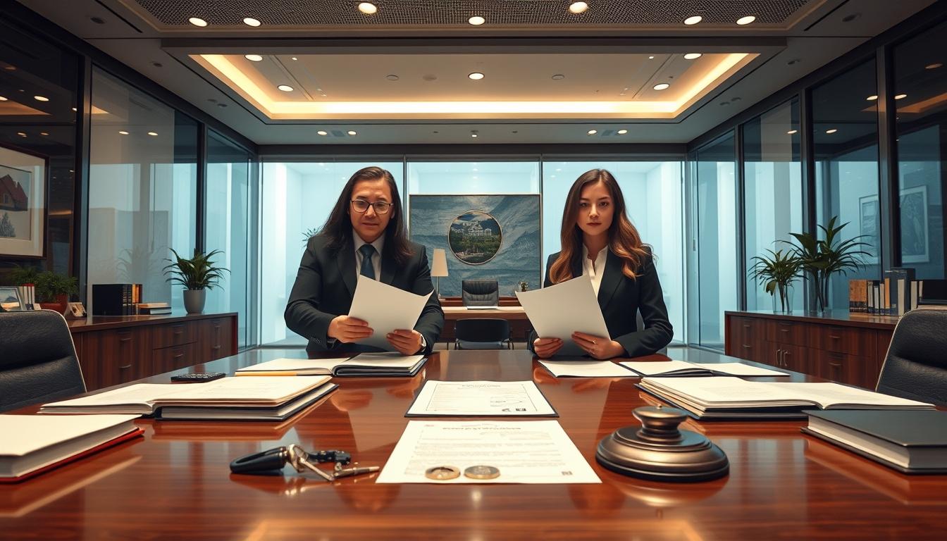 Real estate ownership transfer documents and closing confirmation