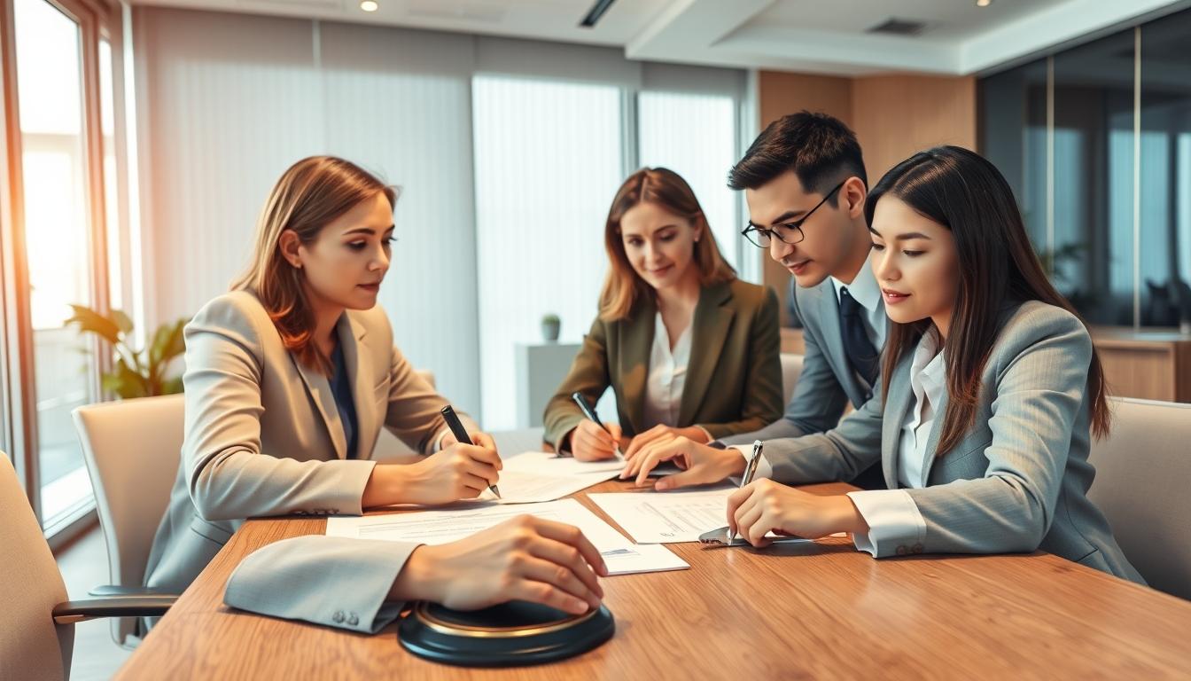 Property settlement documents and transfer review